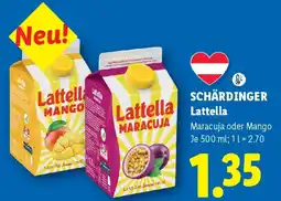 Lidl Schärdinger lattella Angebot