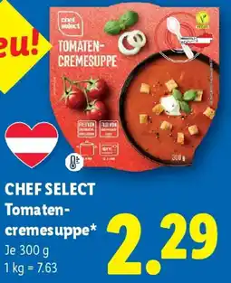 Lidl Chef select tomaten- cremesuppe Angebot