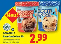 Lidl Gelatelli amerikanisches eis Angebot