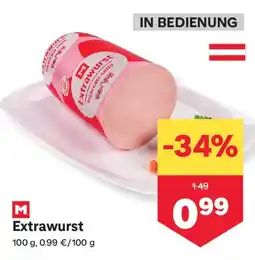 MPreis Extrawurst Angebot