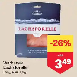 MPreis Warhanek Lachsforelle Angebot