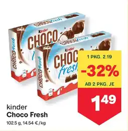 MPreis Kinder Choco Fresh Angebot