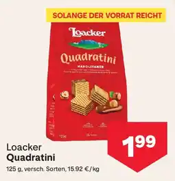 MPreis Loacker Quadratini Angebot