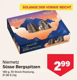 MPreis Niemetz Süsse Bergspitzen Angebot