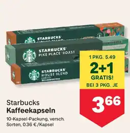 MPreis Starbucks Kaffeekapseln Angebot