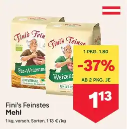 MPreis Fini's Feinstes Mehl Angebot