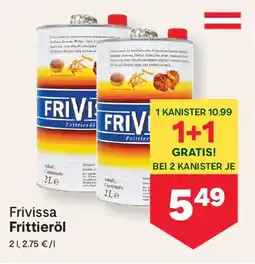 MPreis Frivissa Frittieröl Angebot