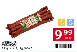Transgourmet Wiesbauer Cabanossi Angebot