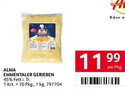 Transgourmet Alma Emmentaler gerieben Angebot