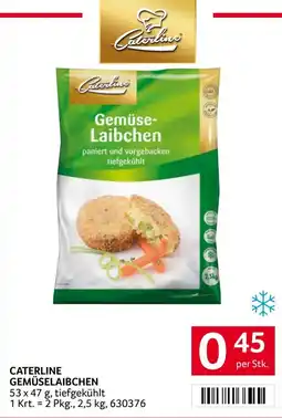 Transgourmet Caterline Gemüse-Laibchen Angebot