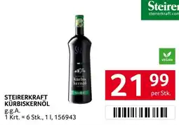 Transgourmet Steierkraft Kürbiskernöl Angebot