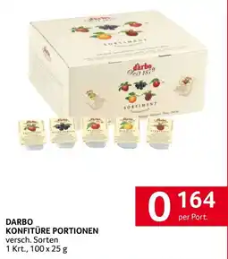 Transgourmet Darbo Konfitüre Portionen Angebot