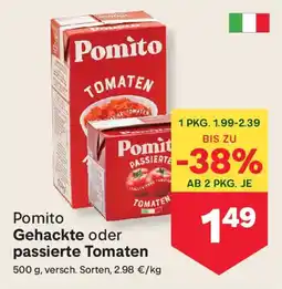 MPreis Pomito Gehackte oder passierte Tomaten Angebot