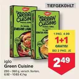 MPreis Iglo Green Cuisine Angebot