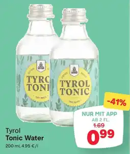 MPreis Tyrol Tonic Water Angebot