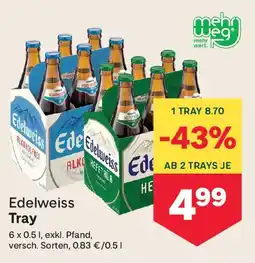 MPreis Edelweiss Tray Angebot