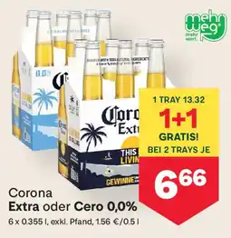 MPreis Corona Extra oder Cero 0,0% Angebot