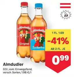 MPreis Almdudler Angebot