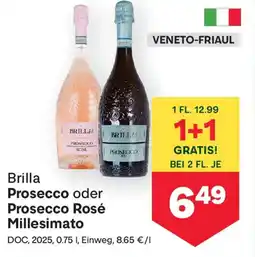 MPreis Brilla Prosecco oder Prosecco Rosé Millesimato Angebot