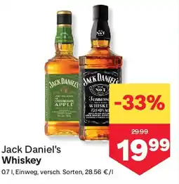 MPreis Jack Daniel's Whiskey Angebot