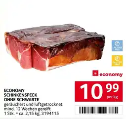 Transgourmet economy Schinkenspeck ohne Schwarte Angebot