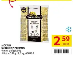 Transgourmet McCain SureCrisp Pommes Angebot