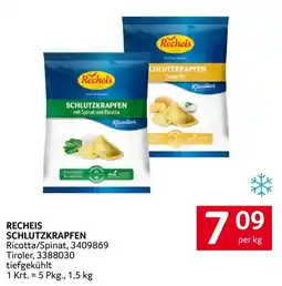 Transgourmet Recheis Schlutzkrapfen Ricotta/Spinat Angebot