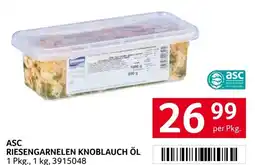 Transgourmet ASC Riesengarnelen Knoblauch Öl Angebot
