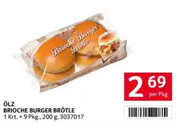Transgourmet Ölz Brioche Burger Brötle Angebot