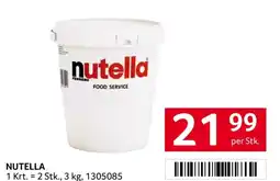 Transgourmet Nutella Angebot