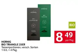 Transgourmet Hornig Bio Triangle 25er Angebot