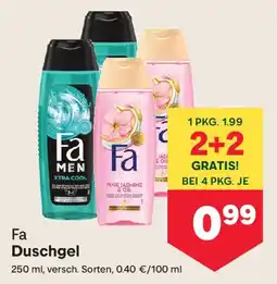 MPreis Fa Duschgel Angebot