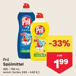 MPreis Pril Spülmittel Angebot