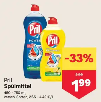 MPreis Pril Spülmittel Angebot