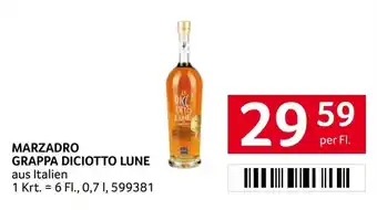 Transgourmet Marzadro Grappa Diciotto Lune Angebot