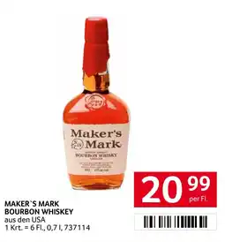 Transgourmet Maker's Mark Bourbon Whiskey Angebot