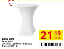 Transgourmet Tischhülle Basic Line Angebot