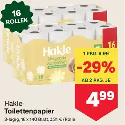 MPreis Hakle Toilettenpapier Angebot