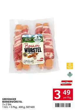 Transgourmet Greisinger Bernerwürstel Angebot