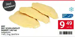 Transgourmet MSC PAZ. SCHOLLENFILET PANIERT Angebot