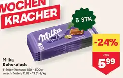 MPreis Milka Schokolade Angebot