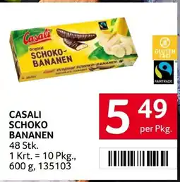 Transgourmet Casali Schoko-Bananen Angebot
