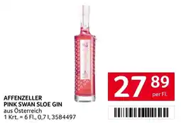 Transgourmet Affenzeller Pink Swan Sloe Gin Angebot