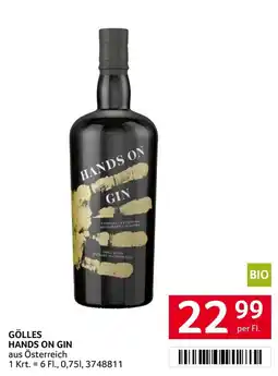 Transgourmet Gölles Hands On Gin Angebot