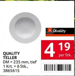 Transgourmet Quality Teller Angebot