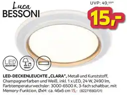 Möbelix Led-deckenleuchte clara Angebot