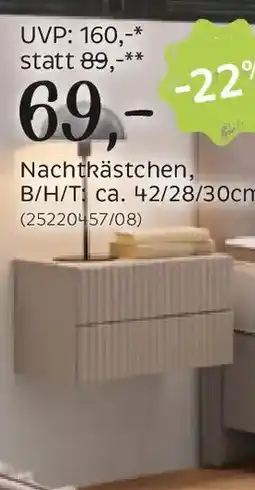 XXXLutz Nachtkästchen Angebot