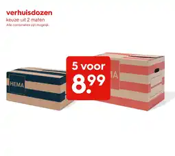 HEMA Verhuisdozen hema Angebot