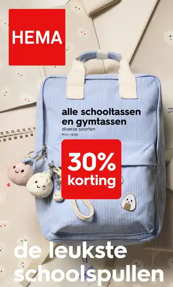 HEMA Alle schooltassen en gymtassen Angebot