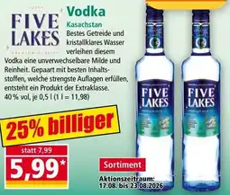 Norma Five lakes vodka kasachstan Angebot
